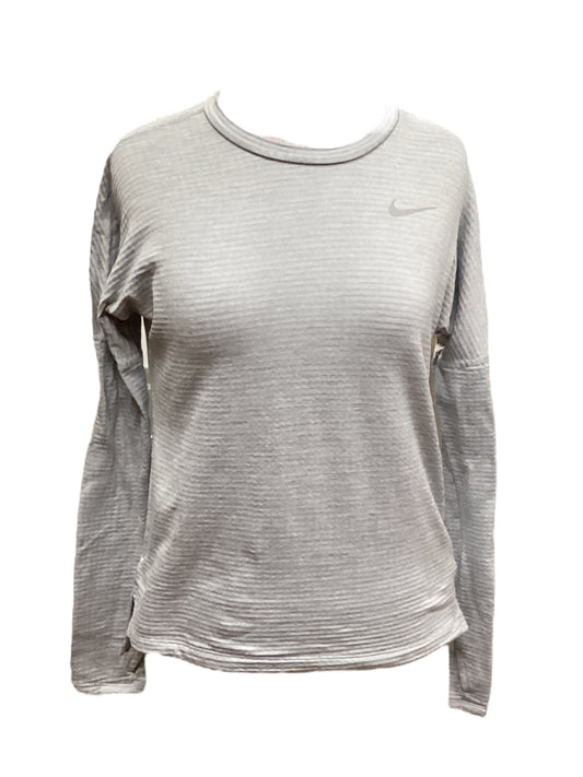 Athletic Top Long Sleeve Crewneck By Nike  Size: Xs
