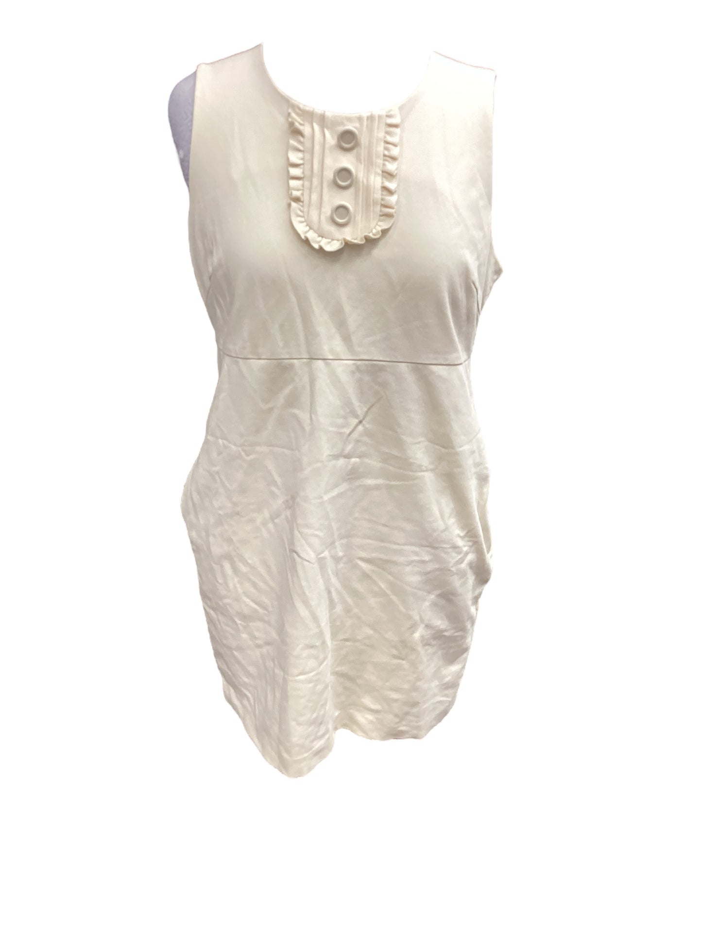 Cream Dress Casual Short Banana Republic, Size 10