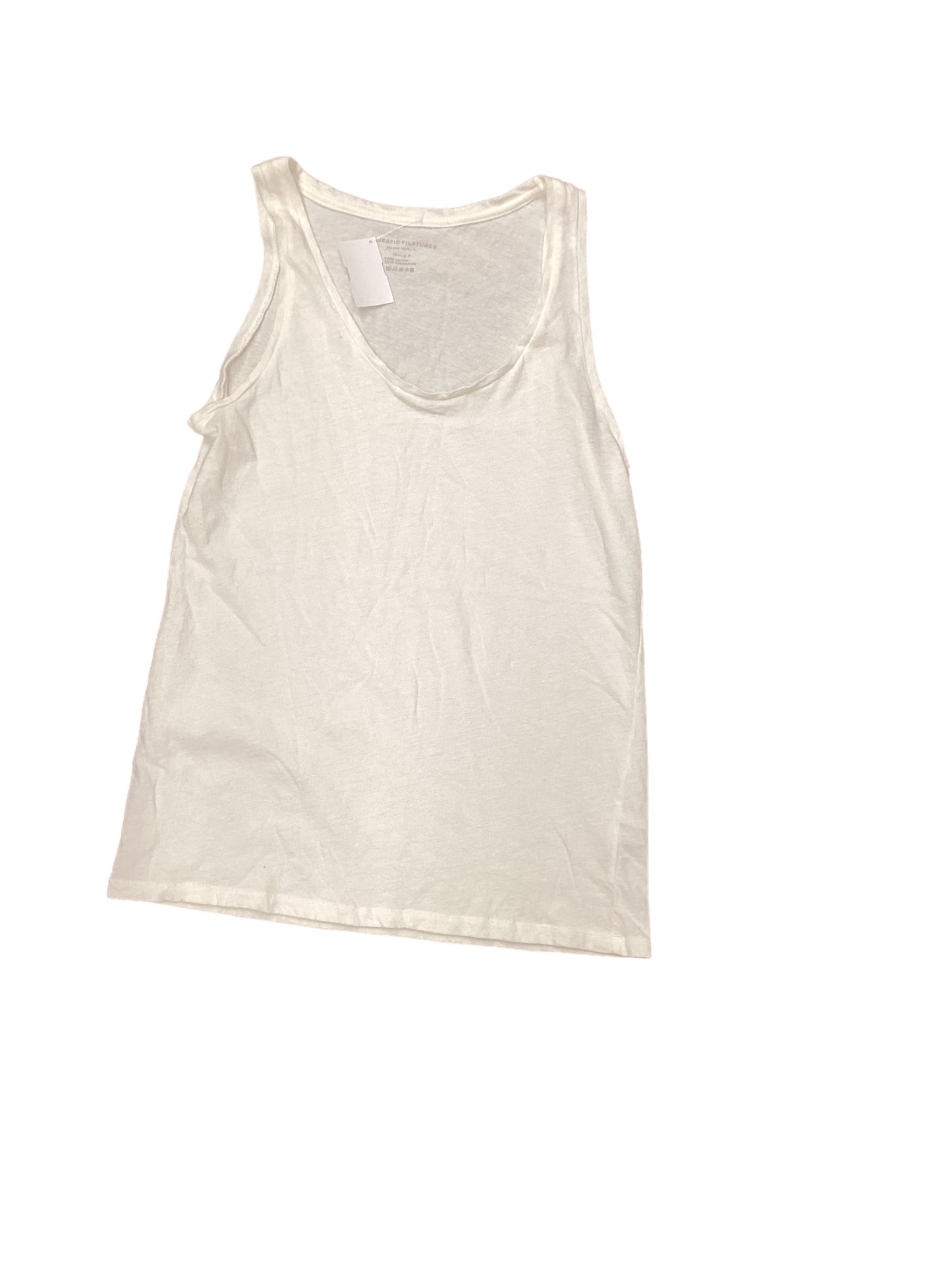 Cream Top Sleeveless Majestic Filatures, Size S