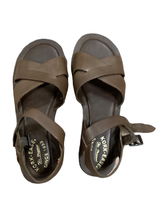 Sandals Heels Wedge By Kork Ease  Size: 8