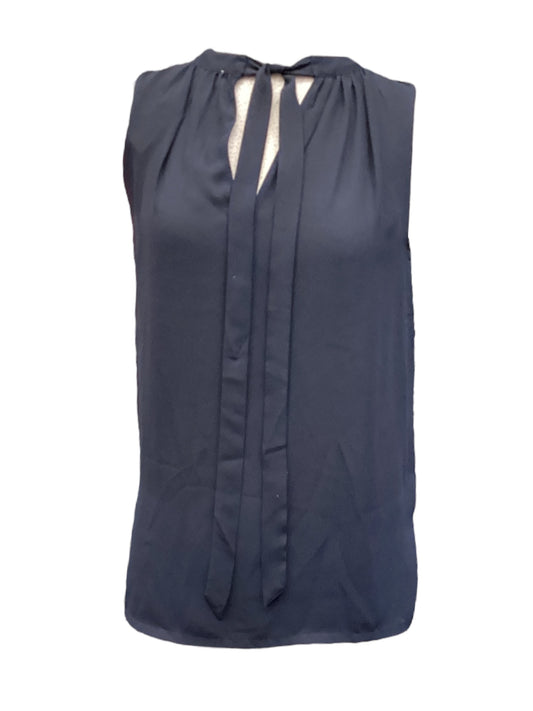 Navy Top Sleeveless Loft, Size S