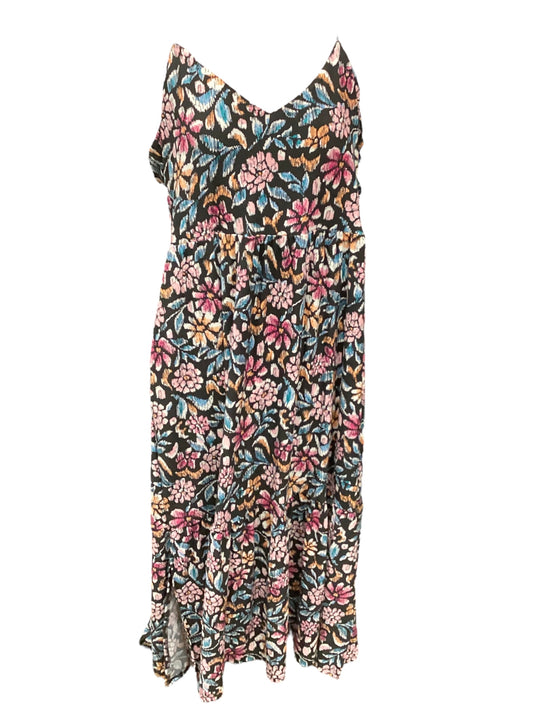 Dress Casual Maxi By Clothes Mentor In Floral Print, Size: M