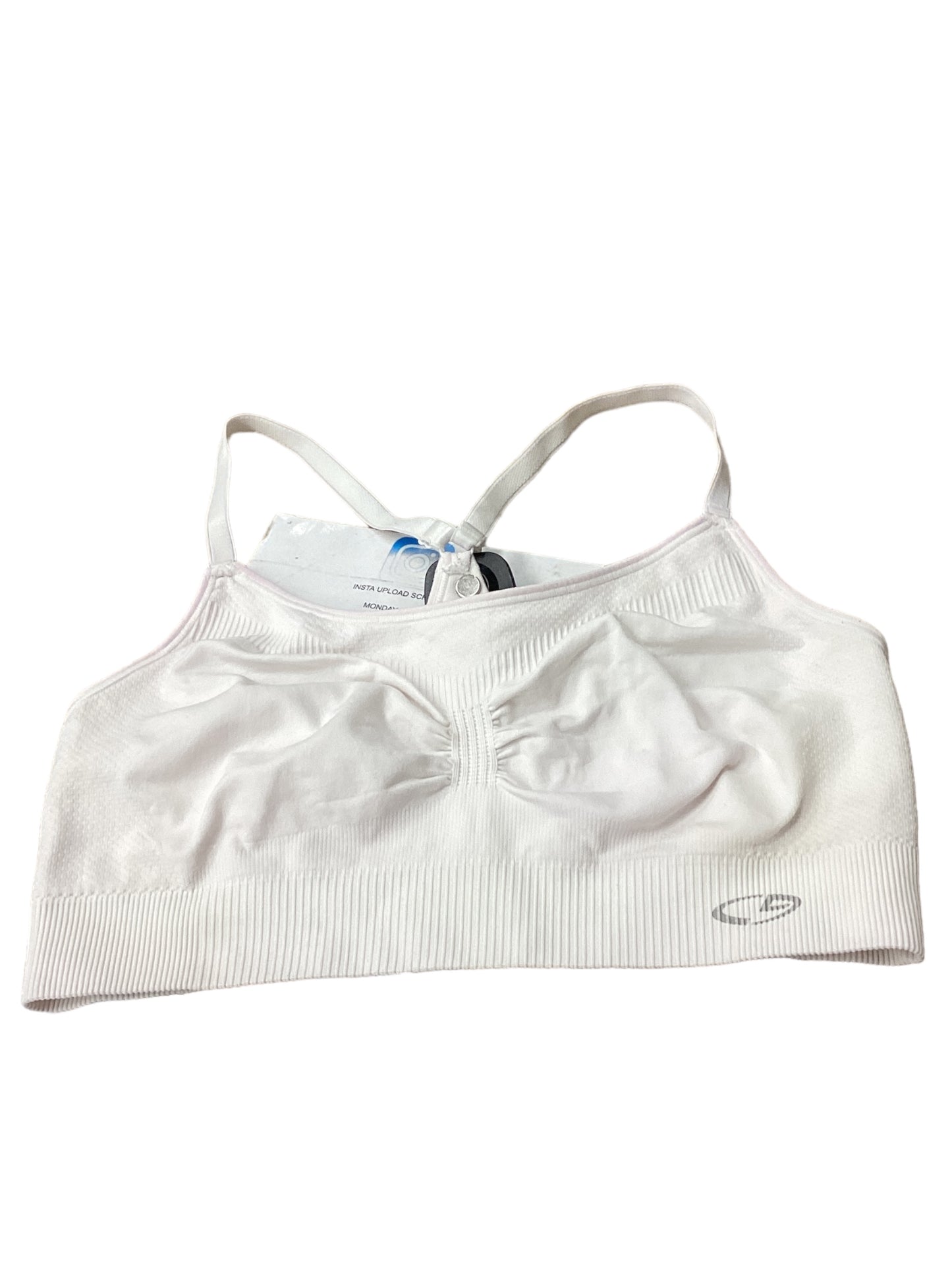 White Athletic Bra Champion, Size Xxl