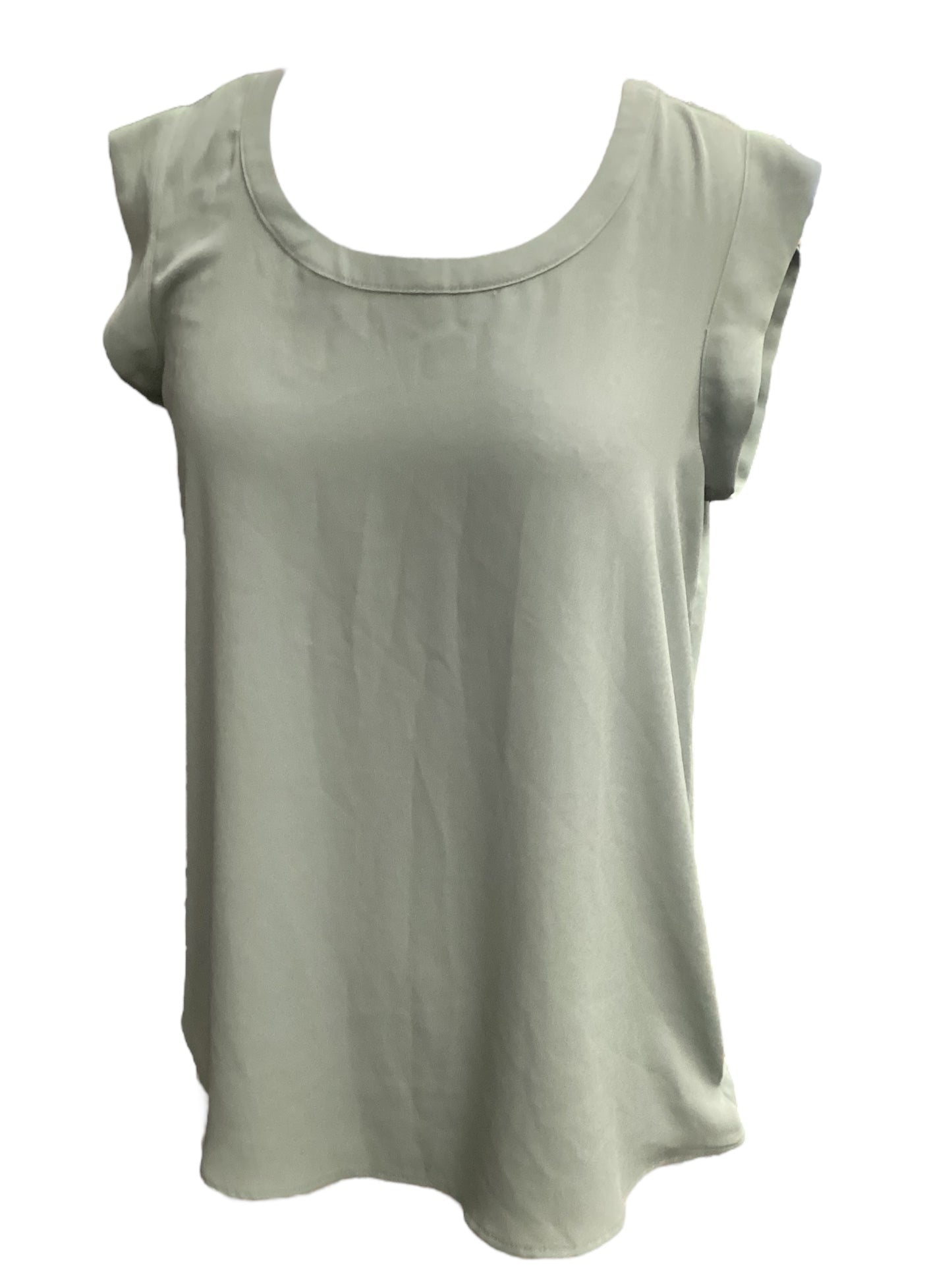 Green Top Sleeveless Pleione, Size Xs