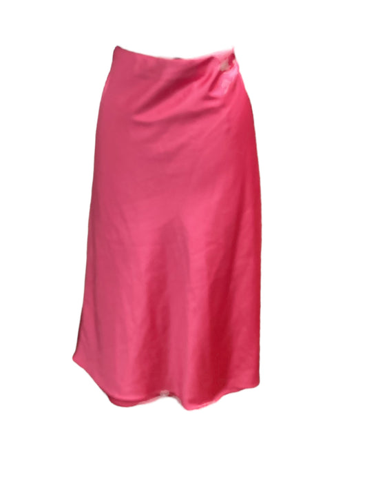 Pink Skirt Midi Clothes Mentor, Size Xl