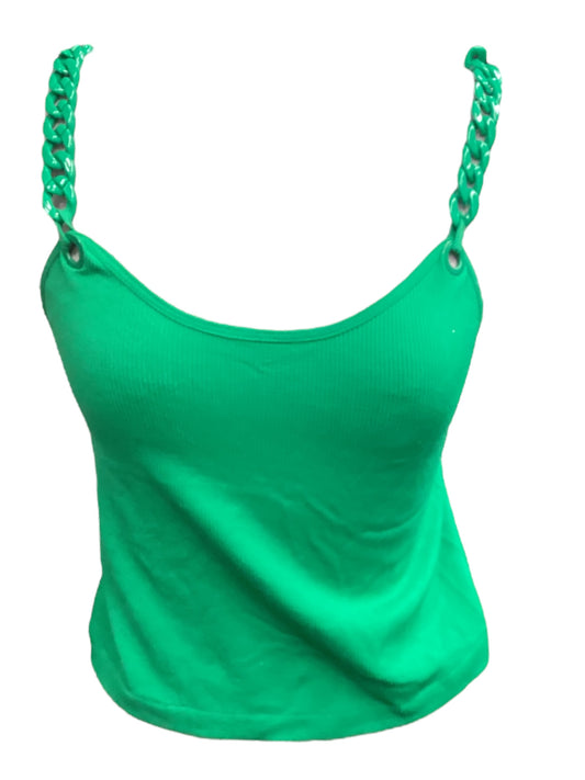 Green Tank Top Clothes Mentor, Size L