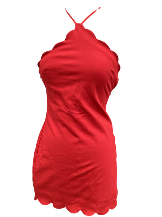 Dress Casual Short By Clothes Mentor In Red, Size: S