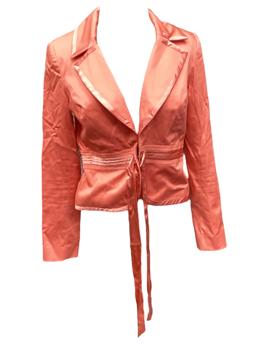 Blazer By Clothes Mentor In Pink, Size: M