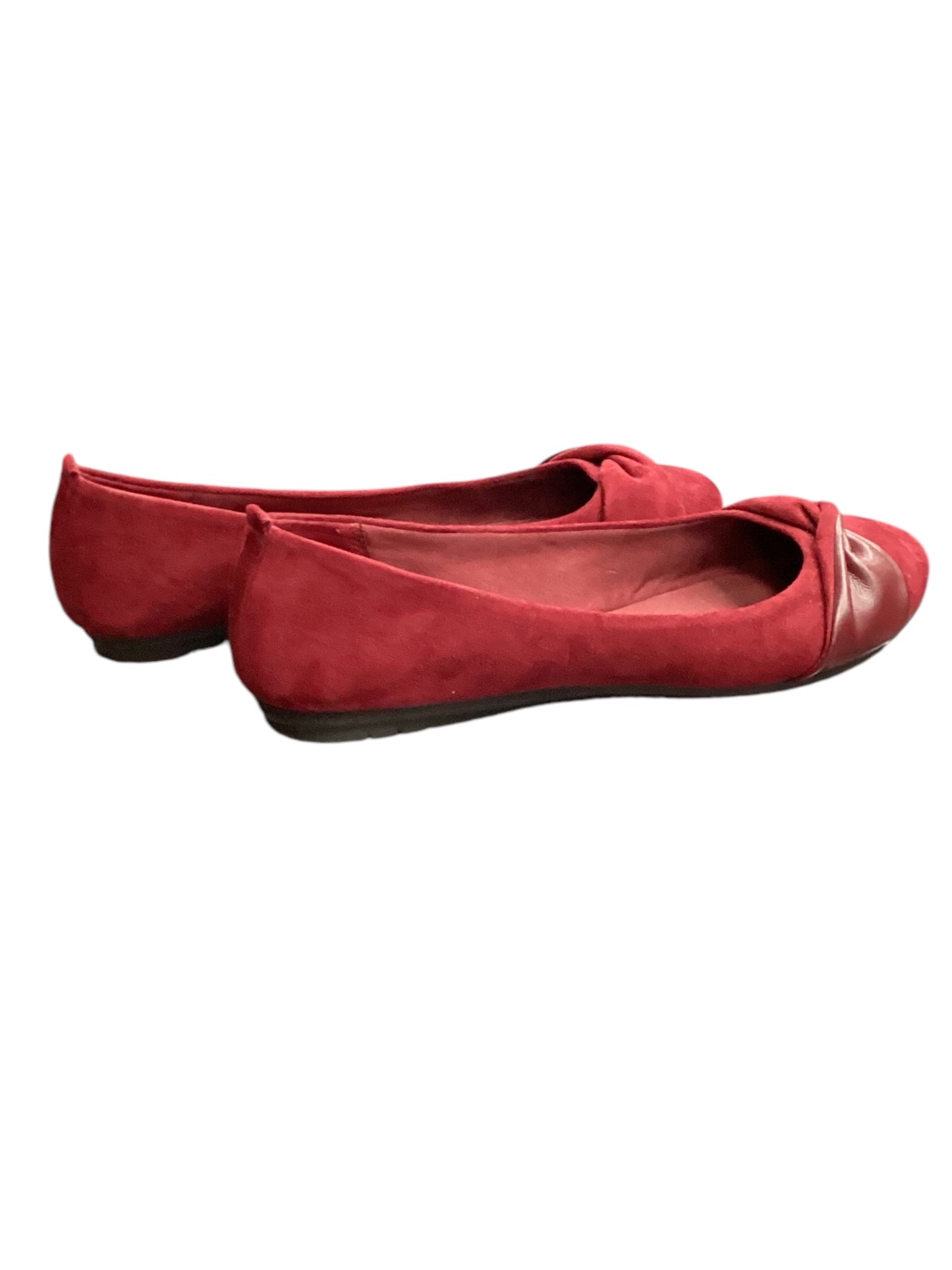 Shoes Flats By Kelly And Katie In Red, Size: 7.5