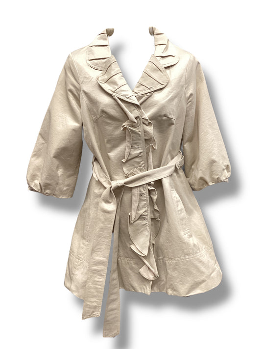 Coat Other By Ryu In Tan, Size: M