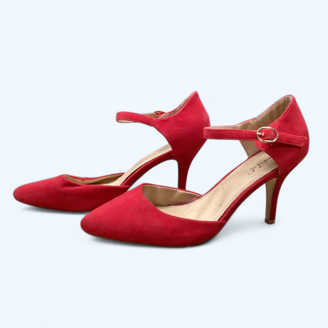 Shoes Heels Stiletto By Clothes Mentor In Red, Size: 9