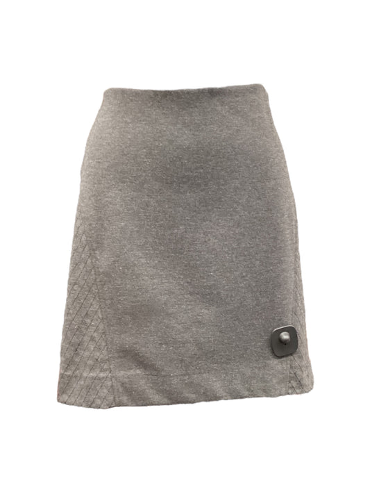 Skirt Midi By Simply Vera In Grey, Size: M