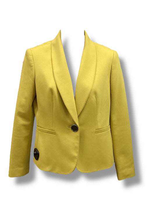 Blazer By Kasper In Yellow, Size: 2