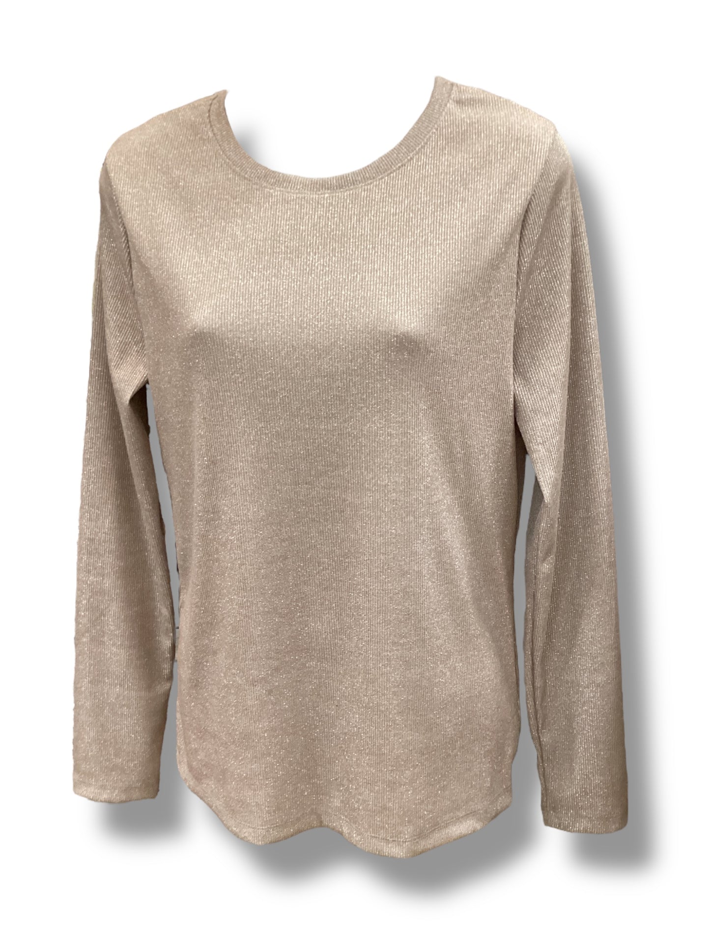 Top Long Sleeve By A New Day In Mauve, Size: L