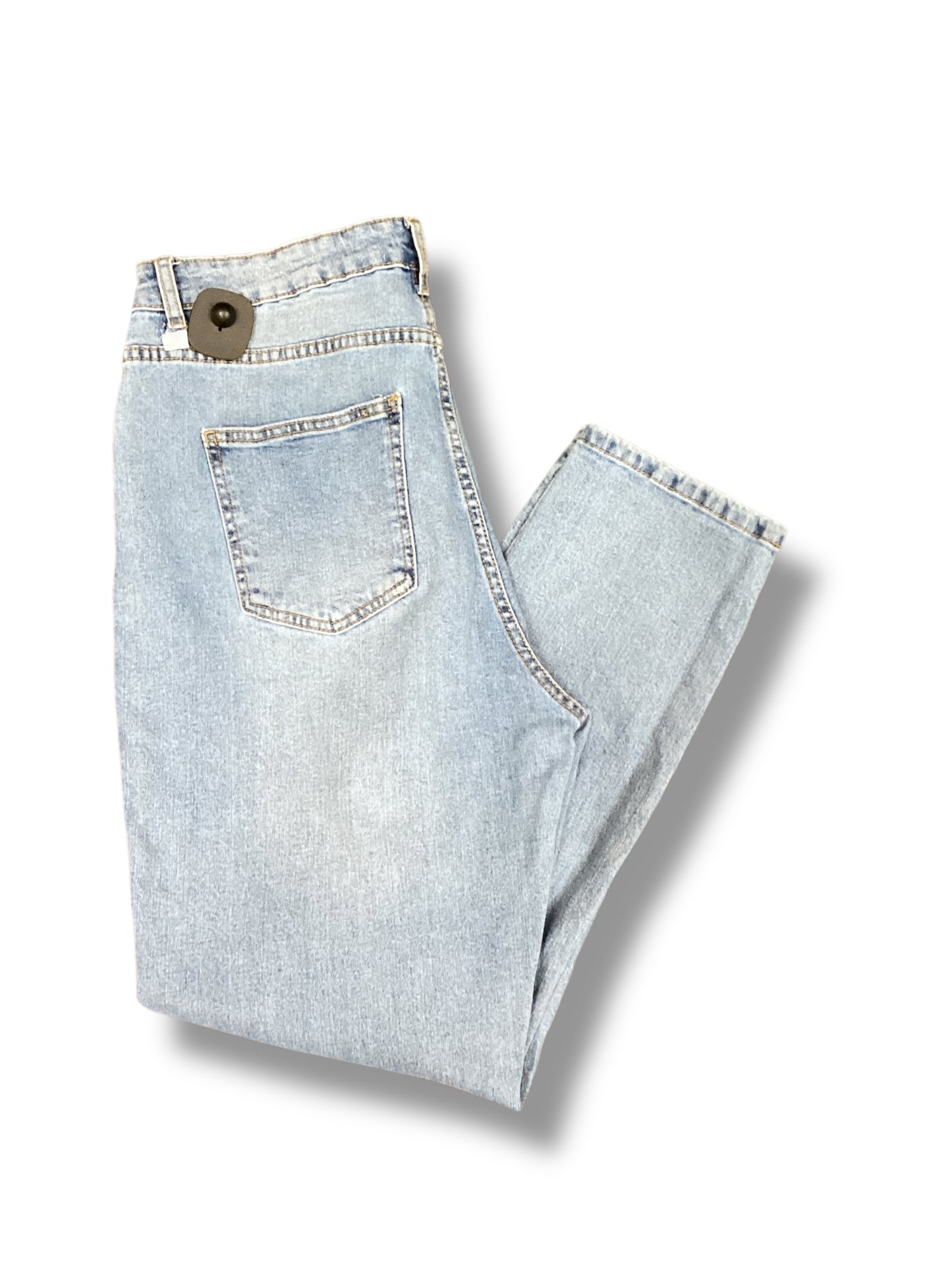 Jeans Skinny By Cotton On In Blue Denim, Size: 16