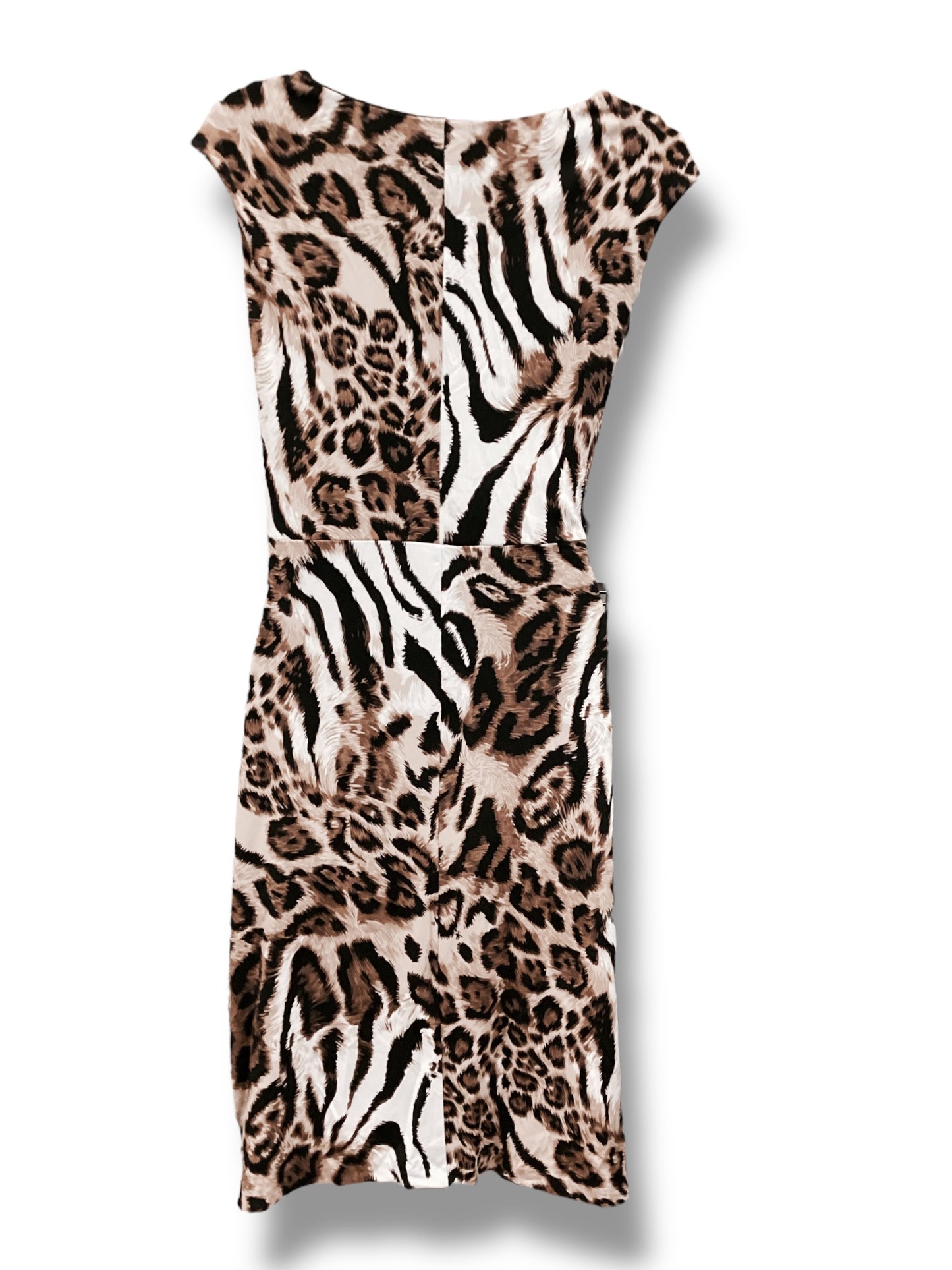 Dress Casual Midi By Chaus In Animal Print, Size: S