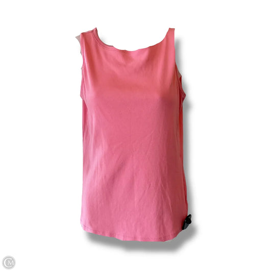 Top Sleeveless By Talbots In Pink, Size: S