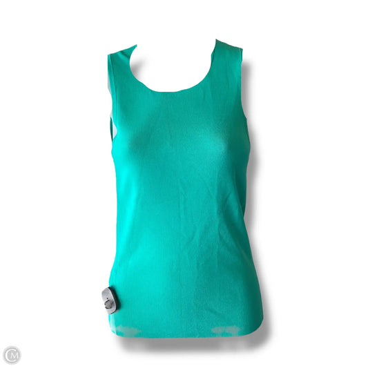 Top Sleeveless By Ann Taylor In Aqua, Size: Sp