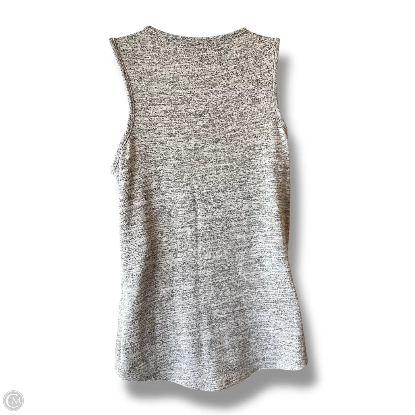 Top Sleeveless By Banana Republic In Grey, Size: S