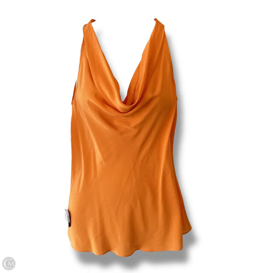 Top Sleeveless By Banana Republic In Orange, Size: 2