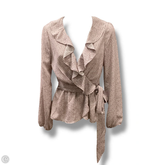 Top Long Sleeve By Max Studio In Purple, Size: Xs