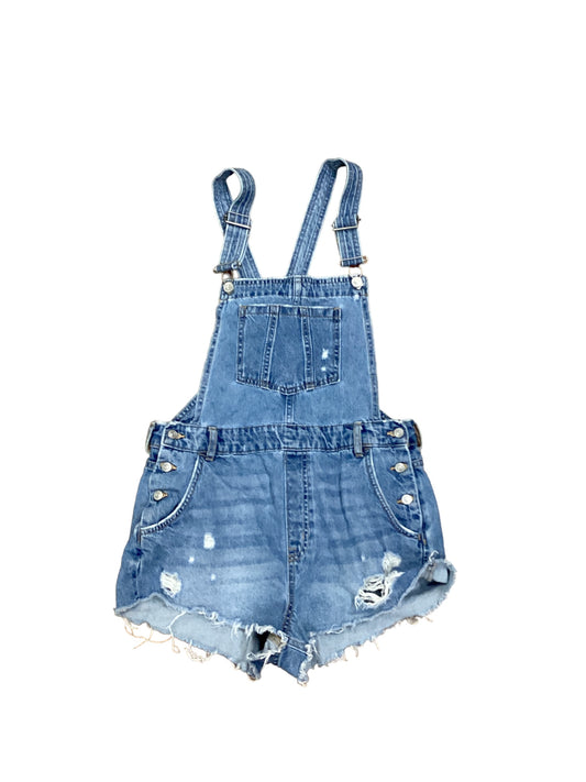 Blue Denim Romper Divided, Size 10