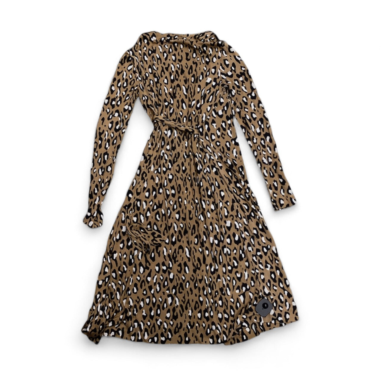 Dress Casual Midi By Diane Von Furstenberg In Animal Print, Size: 0