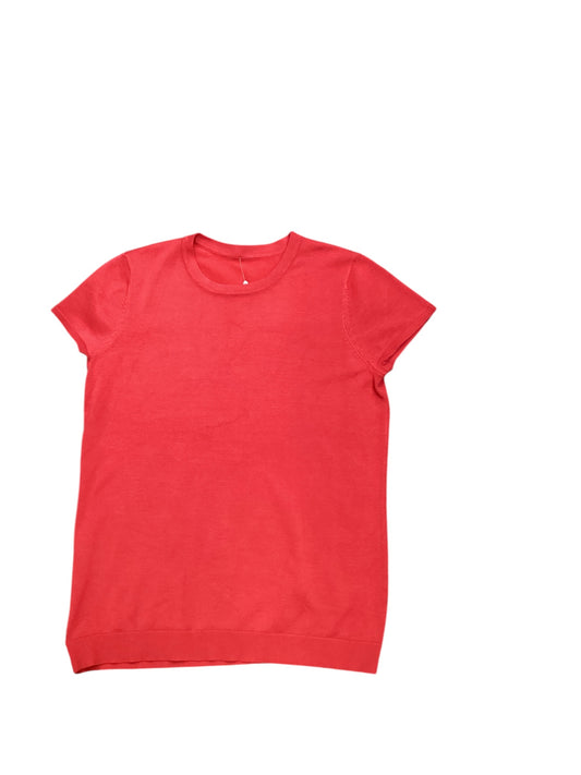 Top Short Sleeve Basic By Clothes Mentor In Red, Size: M