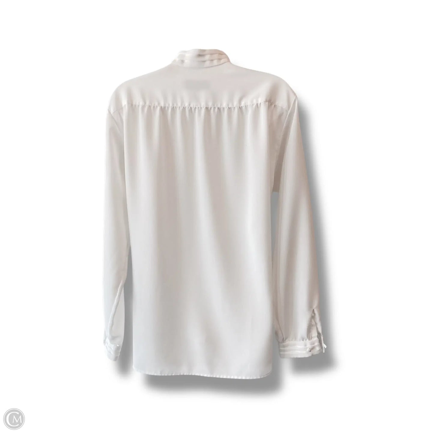 Top Long Sleeve By Orvis In White, Size: 12