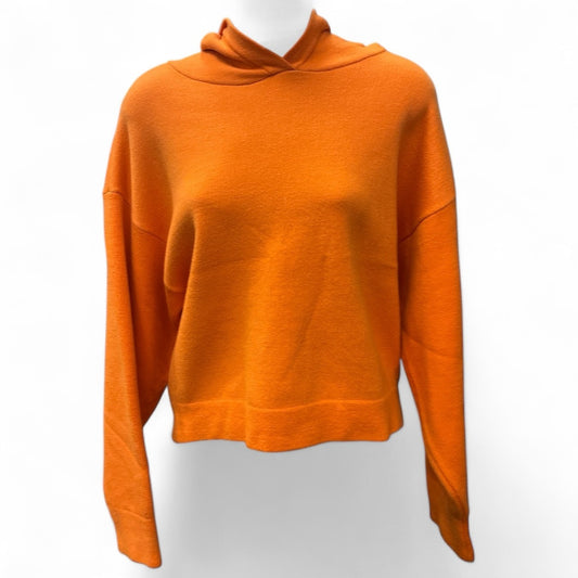 Sweatshirt Hoodie By Maeve In Orange, Size: S