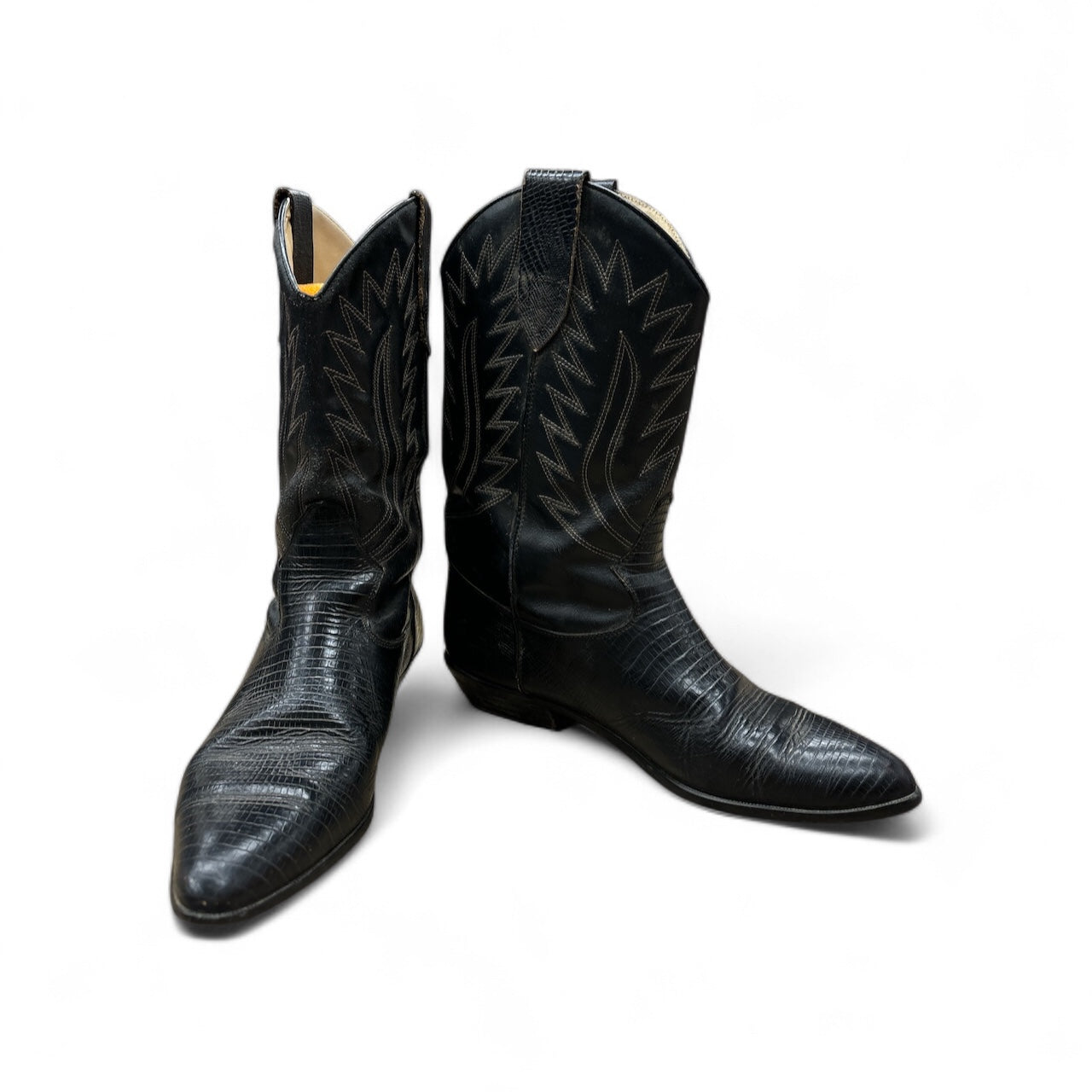 Boots Western By Clothes Mentor In Black, Size: 7.5