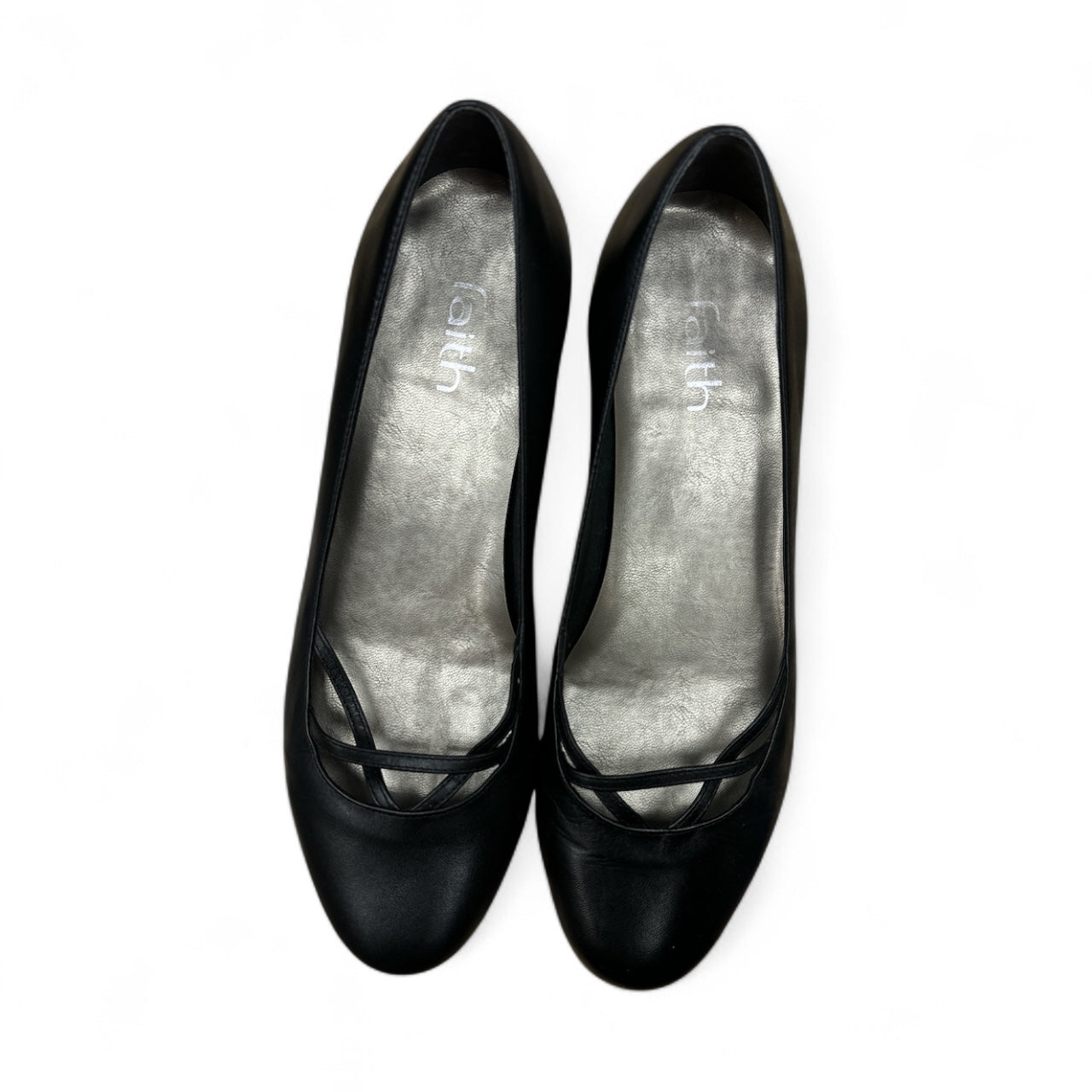 Shoes Flats By Clothes Mentor In Black, Size: 8