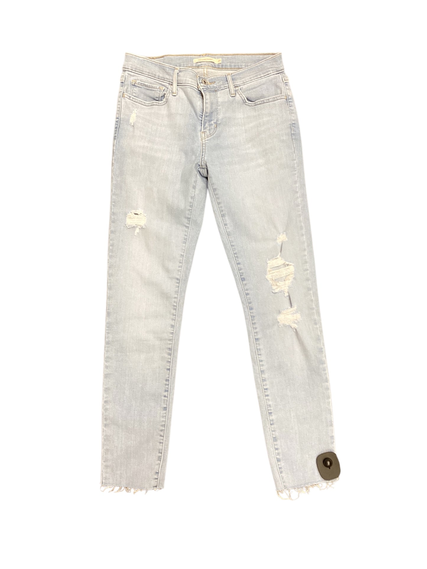 Jeans Skinny By Levis In Blue Denim, Size: 6