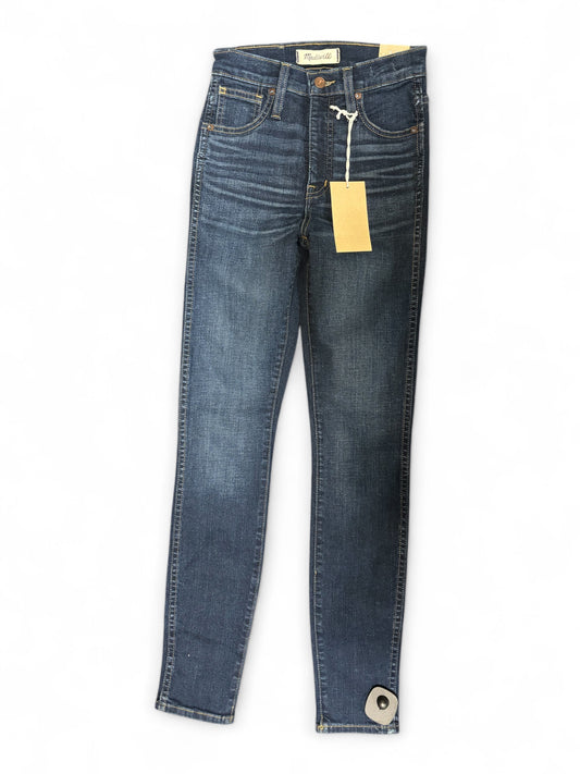 Jeans Skinny By Madewell In Blue Denim, Size: 0