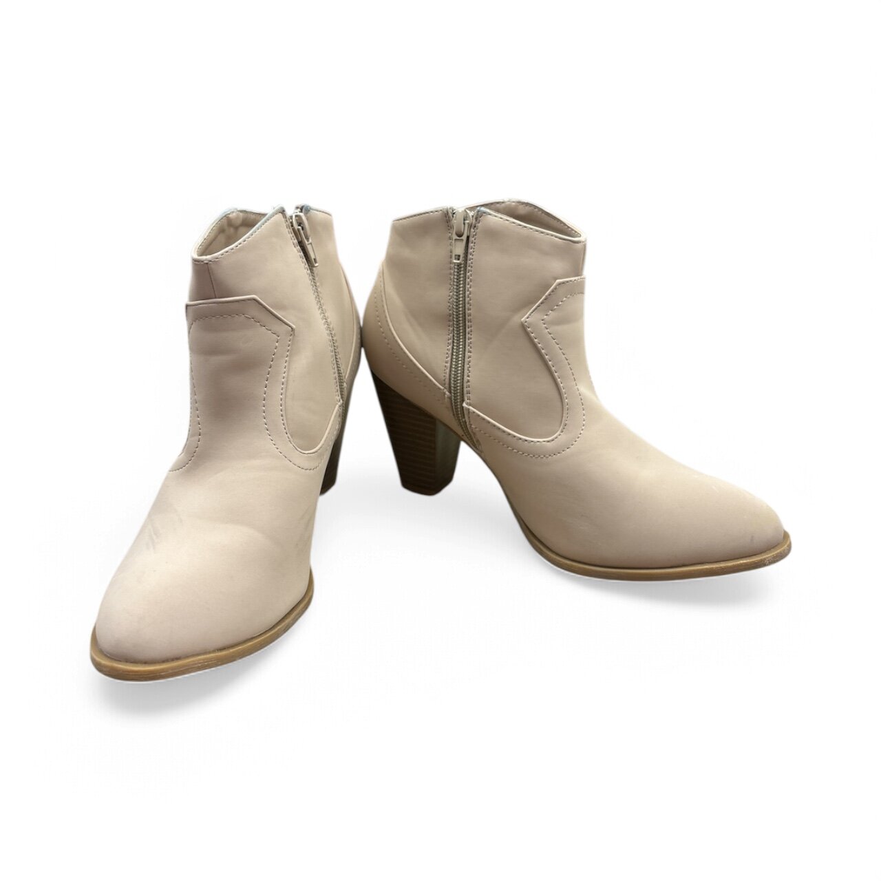 Boots Ankle Heels By Bamboo  Size: 9