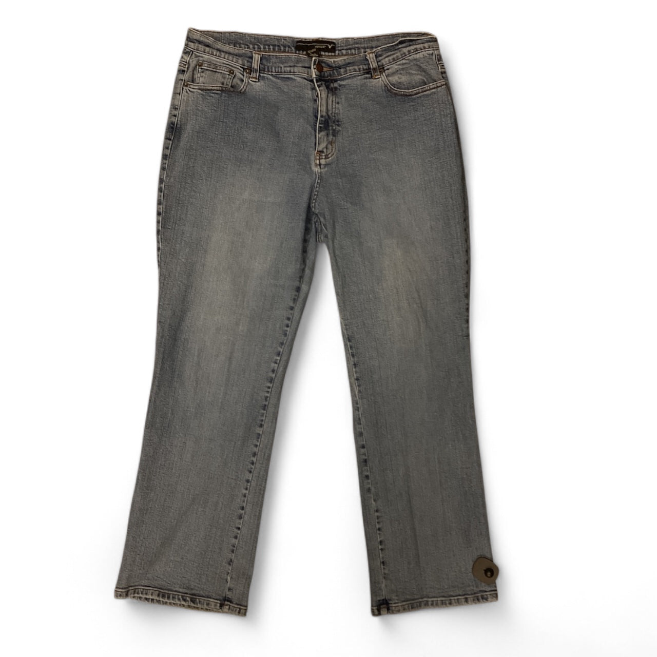 Jeans Straight By Venezia In Blue Denim, Size: 20