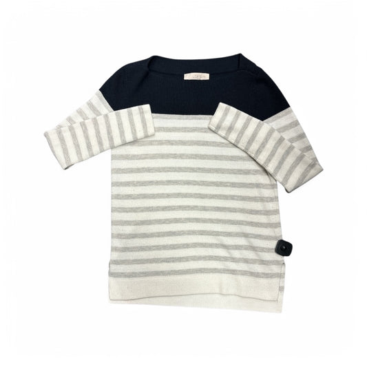 Sweater By Loft In Striped Pattern, Size: M