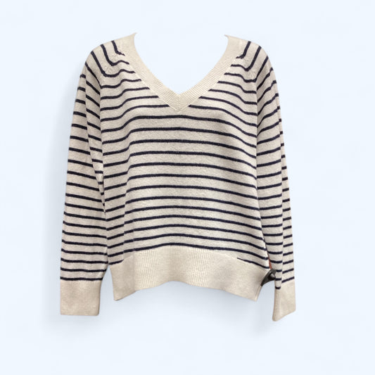 Top Long Sleeve By Old Navy In Striped Pattern, Size: S