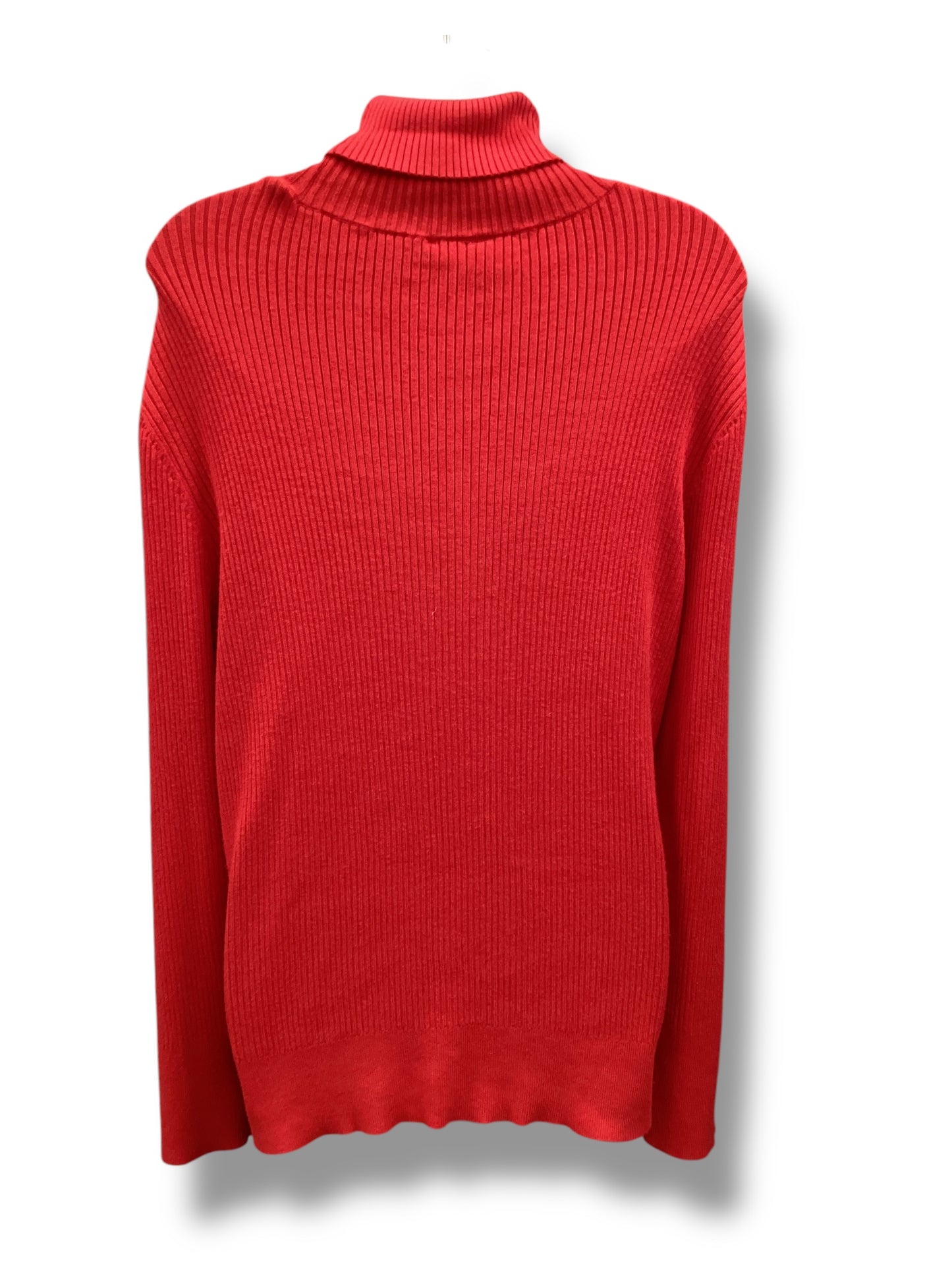 Sweater By Time And Tru In Red, Size: 2x