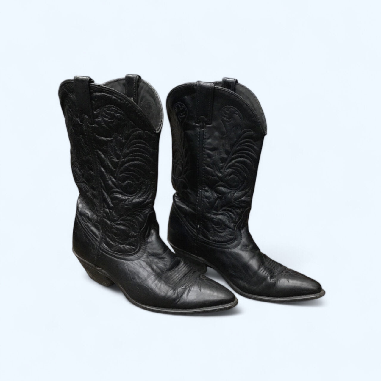 Boots Western By Clothes Mentor In Black, Size: 9