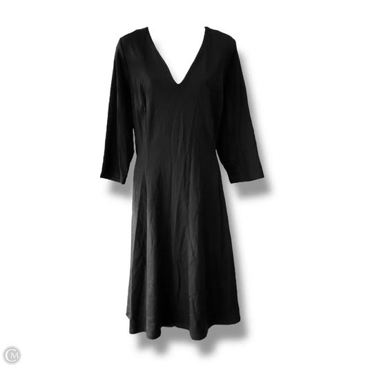 Dress Casual Midi By Lane Bryant In Black, Size: 18