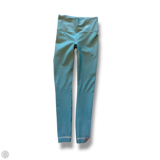 Athletic Leggings By Lululemon In Aqua, Size: 6