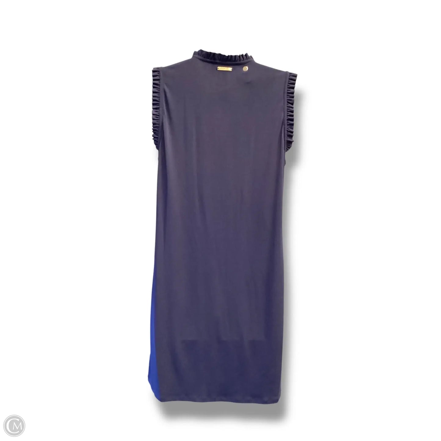 Dress Casual Midi By Michael By Michael Kors In Navy, Size: S