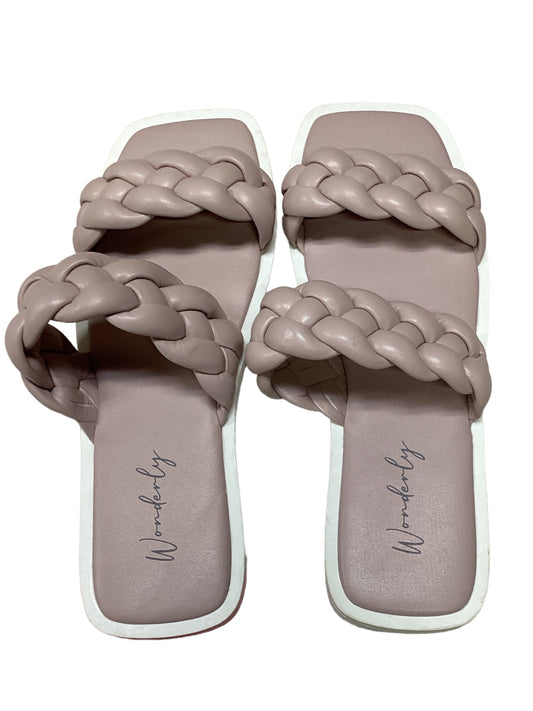 Sandals Flats By Wonderly  Size: 9
