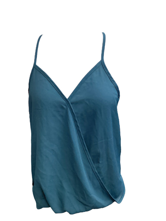 Teal Top Sleeveless Lily White, Size M