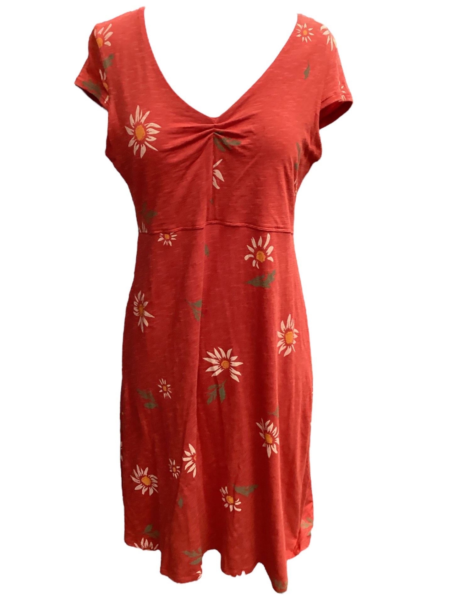 Red Dress Casual Midi Toad & Co, Size M