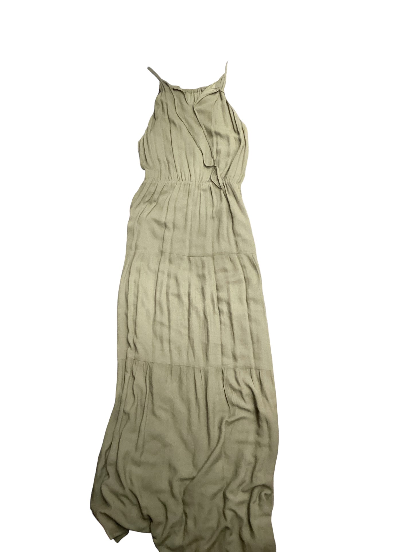 Green Dress Casual Maxi Loft, Size M