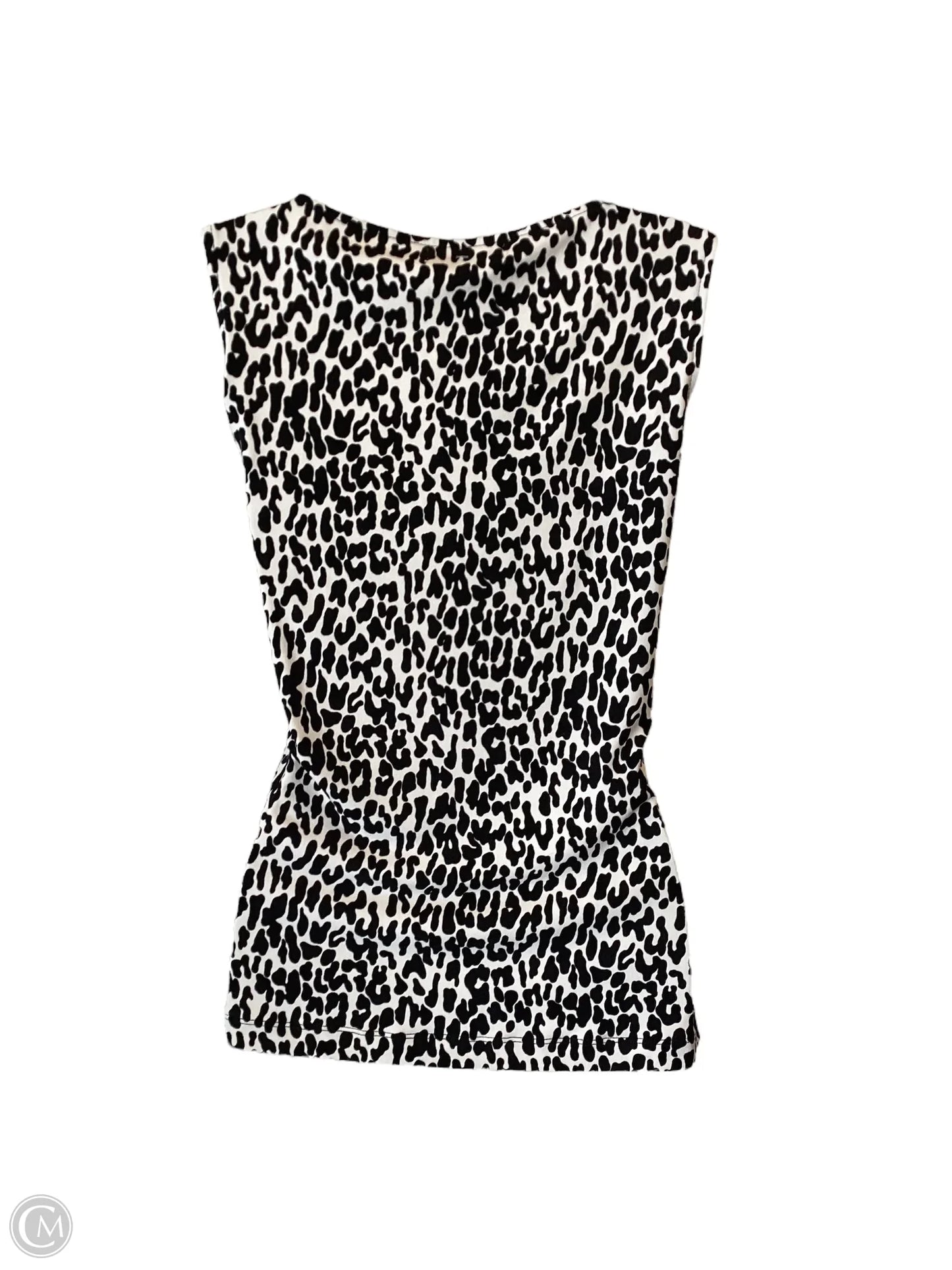 Top Sleeveless By Calvin Klein In Animal Print, Size: L