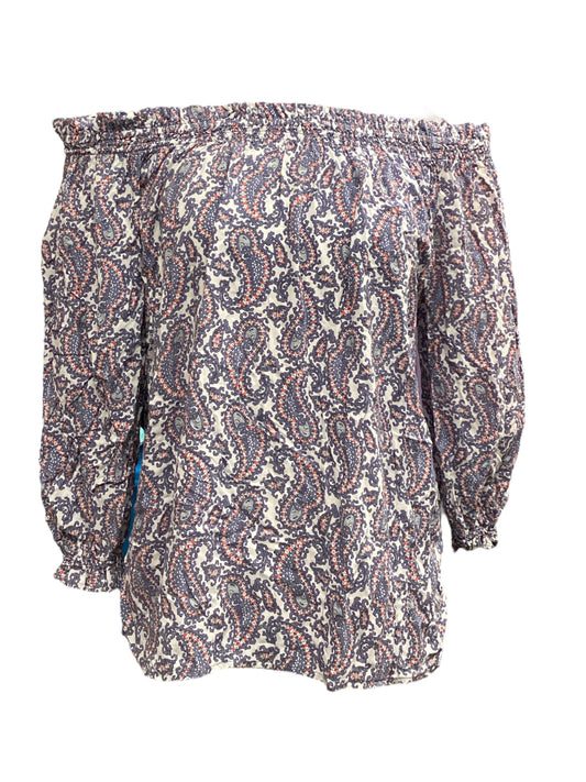 Top Long Sleeve By Grand And Greene In Multi-colored, Size: L