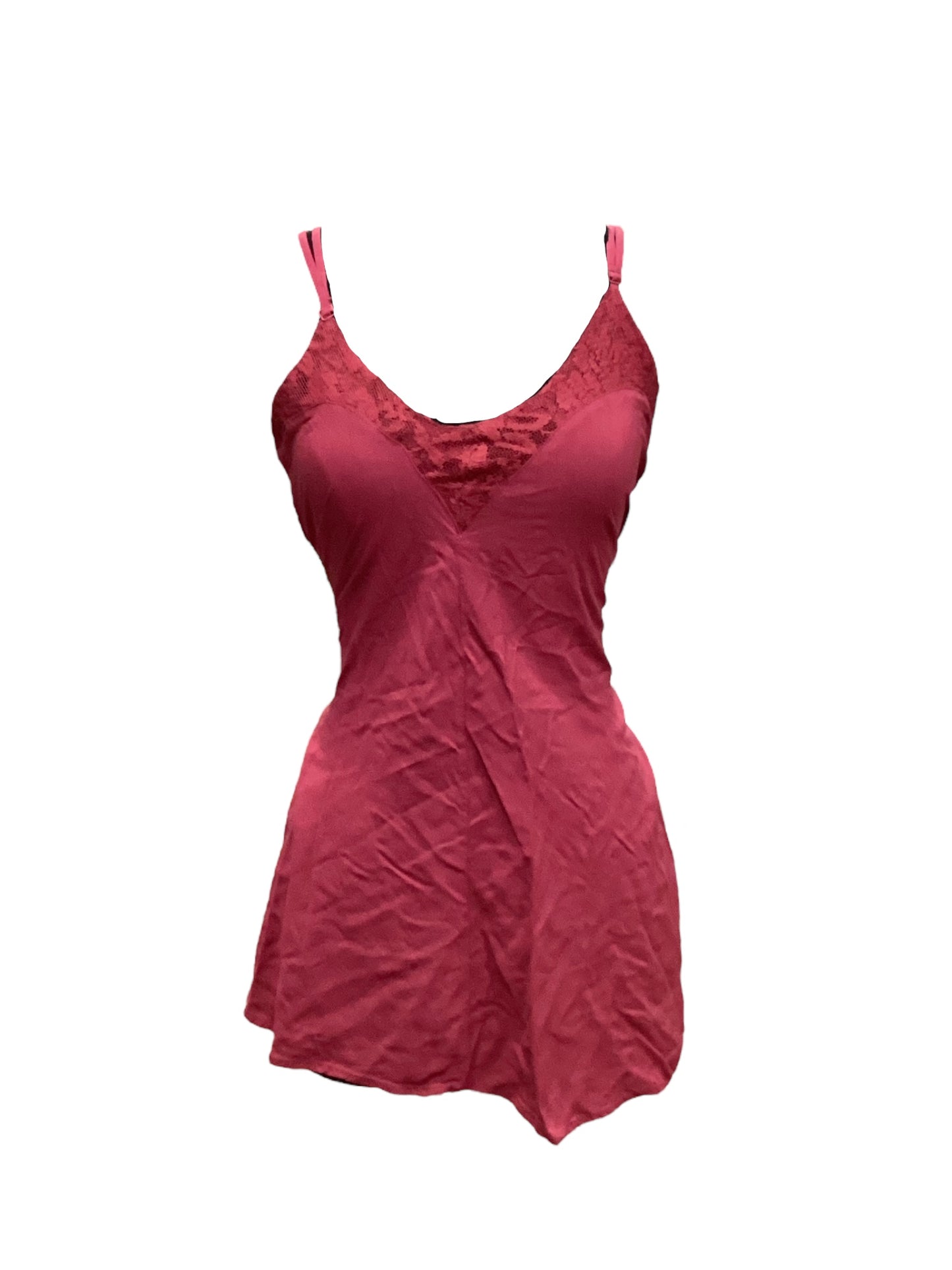 Red Top Sleeveless Clothes Mentor, Size L